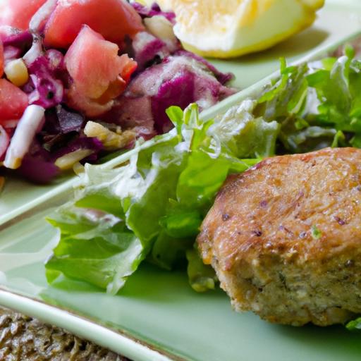 Flavor-Packed Tuna Patties Paired with a Fresh Simple Salad
