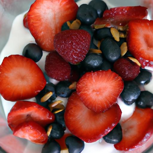 Berry Bliss: Greek Yogurt Boosted with Seeds & Health