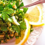 Zesty Tabbouleh: Fresh Parsley and Lemon Juice Delight