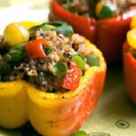 Colorful Quinoa-Stuffed Peppers: A Nutritious Delight