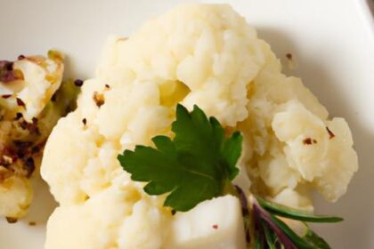 Garlic Herb Mashed Cauliflower: A Flavorful Low-Carb Twist