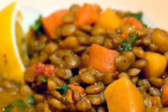 Hearty Lentil and Sweet Potato Stew: A Nutritious Comfort Meal