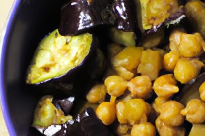 Hearty Eggplant & Chickpea Stew: A Flavorful Comfort Bowl
