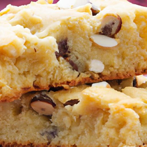 Chewy Blondies with White Chocolate Chips: A Sweet Delight