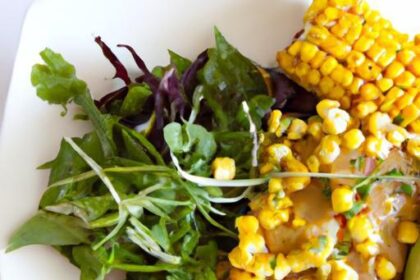 Savor Summer: A Refreshing Grilled Corn & Avocado Salad