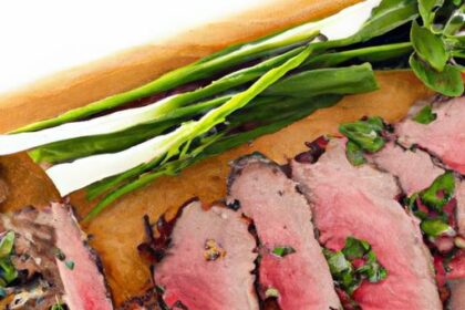Savor Herb-Rubbed Roast Beef Paired with Zesty Horseradish