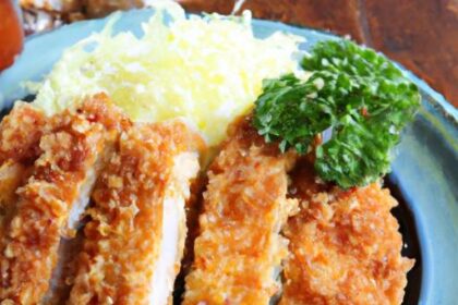 Crispy Chicken Katsu with Tangy Tonkatsu Sauce Delight