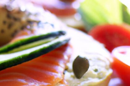 Elevate Your Brunch: Smoked Salmon Bagel with Capers Delight