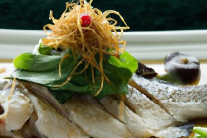 Delicate Steamed Fish with Ginger and Savory Soy Sauce