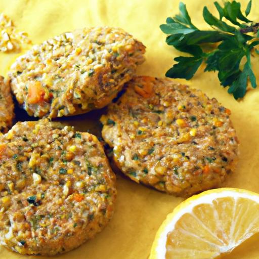 Hearty​ Savory Lentil and Oat Patties: Nutritious & Delicious
