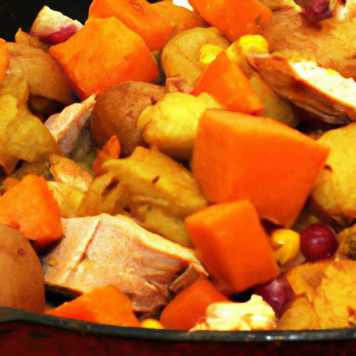 Savory Turkey & sweet Potato Skillet: A quick nutritious Feast
