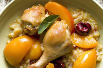 Savory One-Pot Chicken & Couscous with Sweet Apricots