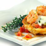 Savor Shrimp Saganaki: Tangy Tomatoes & Creamy Feta Delight
