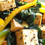 Vibrant Tofu Scramble: Peppers & Spinach Power-Up