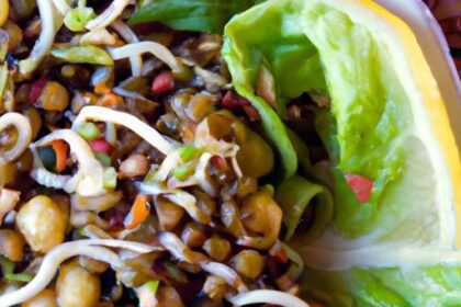 Sprouted Lentil Salad: A Nutritious Boost for Your Meals