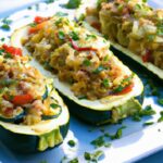 Mediterranean Stuffed Zucchini Boats: A Flavorful Delight