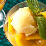 Refreshing Mango Sorbet with Fresh Mint: A Perfect Summer Treat