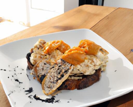 Elevate Breakfast: Truffle Scrambled Eggs on Brioche Toast