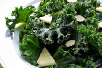 Kale Caesar Salad with Almond Dressing: A Nutty Twist on a Classic