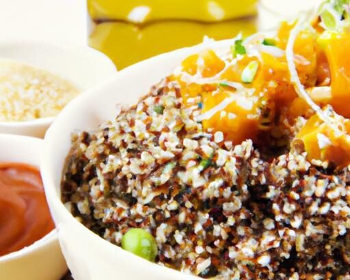 Elevate Lunch: Quinoa Sushi Bowl with Zesty Soy Dressing