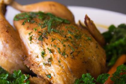 Savor Herb-Roasted Chicken with Vibrant Root Veggies