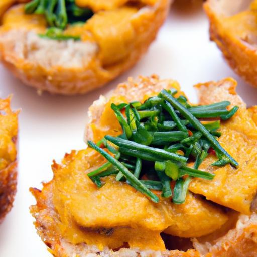 Ocean’s Delight: Sea Urchin Crostini with Butter & Chives
