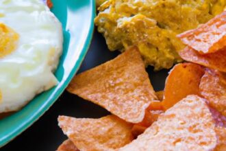 Morning Crunch: Breakfast Nachos with Eggs and Tortilla Chips