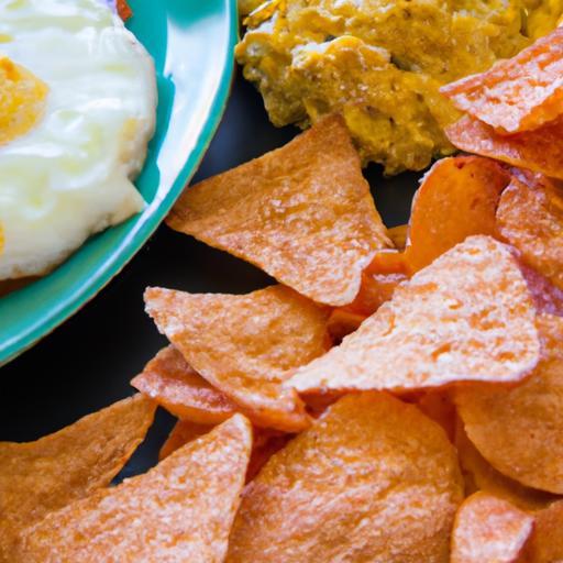 Morning Crunch: Breakfast Nachos with Eggs and Tortilla Chips