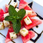 Sizzling Halloumi Meets Refreshing Watermelon & Mint Delight