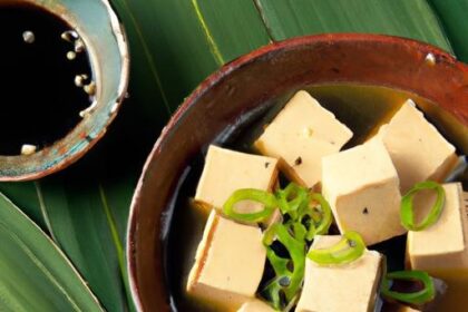 Wholesome Simplicity: Making Miso Soup with Tofu Cubes