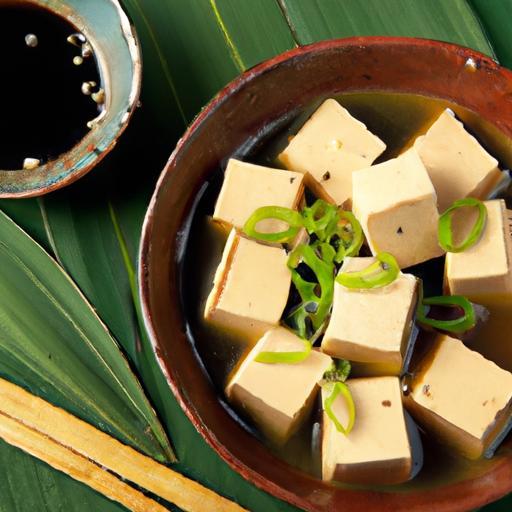 Wholesome Simplicity: Making Miso Soup with Tofu Cubes