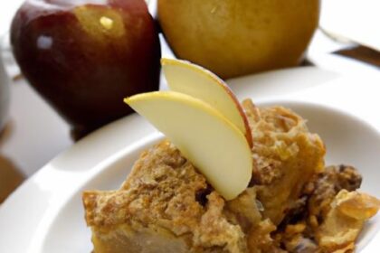 Crispy Comfort: Apple Crisp with a Rich Duck Fat Crust