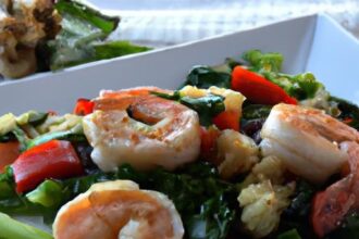 One-Pan Garlic Shrimp & Veggies: Easy, Flavor-Packed Meal