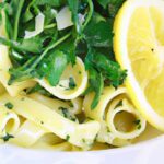 Zesty Skillet Lemon Ricotta Pasta with Peppery Arugula