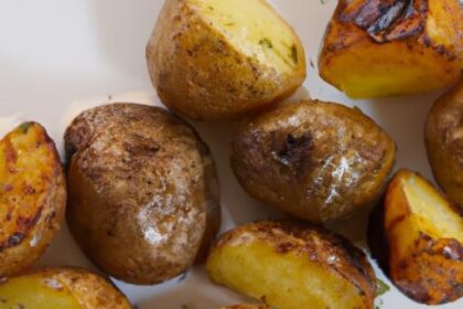 Zesty Lemon & Oregano Roasted Potatoes: A Flavorful Twist
