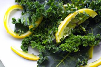 Zesty Kale & Almond Salad: A Refreshing Lemon Infusion