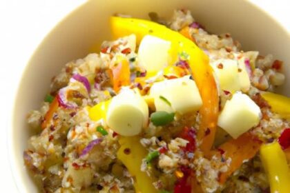 Nourish Your Day: Quinoa Bowl with Roasted Veggies Delight