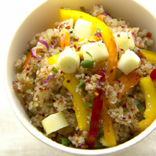 Nourish Your Day: Quinoa Bowl with Roasted Veggies Delight