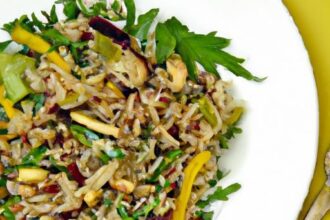 Nutritious Farro Salad with Roasted Veggies: A Flavorful Twist