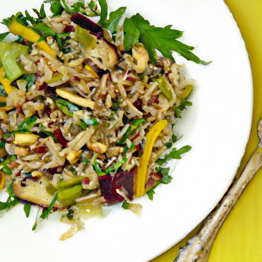 Nutritious Farro Salad with Roasted Veggies: A Flavorful Twist