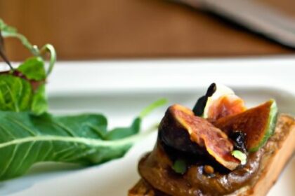 Decadent Duck Liver Pâté Paired with Sweet Fig Jam Bliss