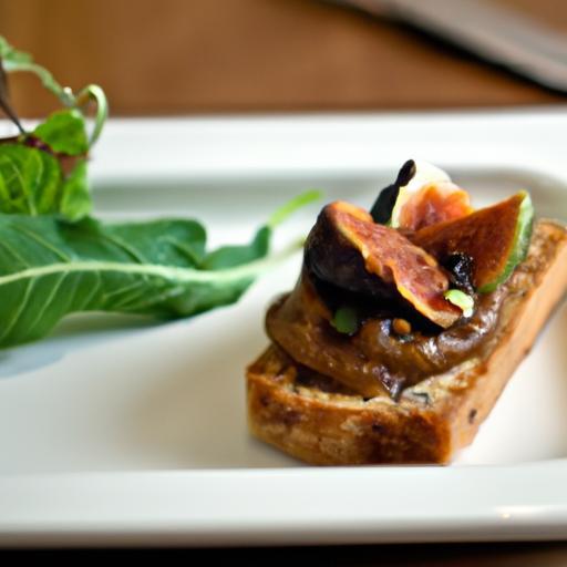 Decadent Duck Liver Pâté Paired with Sweet Fig Jam Bliss