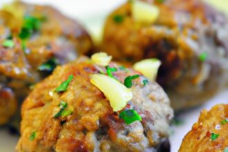 Savory Gourmet Chicken and Apple Meatballs Recipe Unveiled