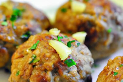 Savory Gourmet Chicken and Apple Meatballs Recipe Unveiled
