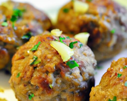 Savory Gourmet Chicken and Apple Meatballs Recipe Unveiled