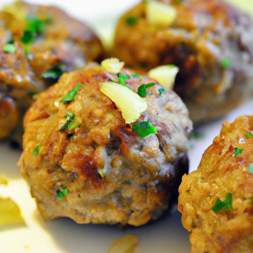 Savory Gourmet Chicken and Apple Meatballs Recipe Unveiled