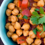 Hearty Vegan Chickpea Stew with Tangy Tomato Bliss