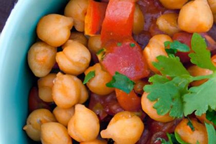 Hearty Vegan Chickpea Stew with Tangy Tomato Bliss