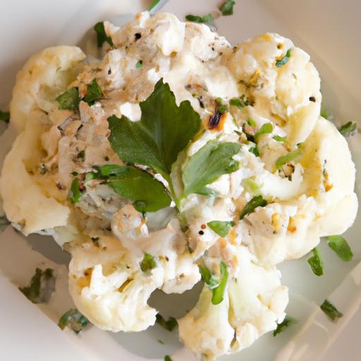 Creamy Garlic Herb Mashed Cauliflower: A Healthy Twist