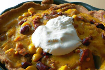 Hearty Skillet Cornbread Chili Pie: A Cozy Comfort Feast